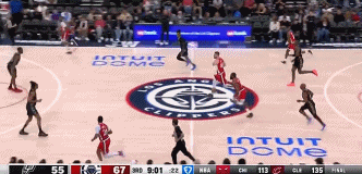 j9九游真人游戏第一平台发动机!哈登连续助攻喂饼小琼斯 快船持续发力取得两位数领先